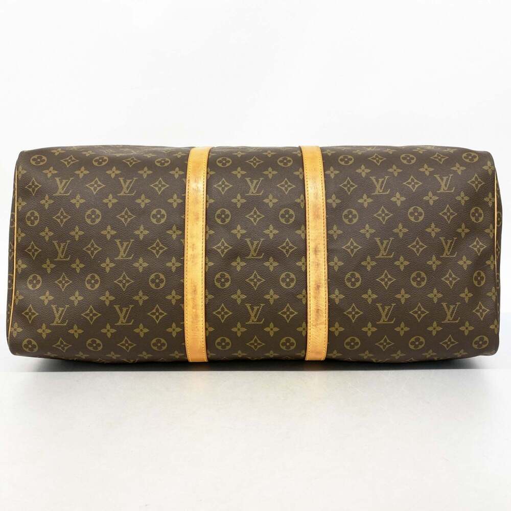 LOUIS VUITTON Brown Monogram Keepall 60 Boston Bag - Picture 3 of 11